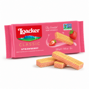 Loacker Strawberry Wafers 175gx18