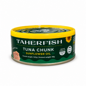 Taher Fish Tuna in Sunflower Oil 140gx48