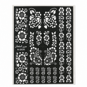 Hennah Sticker A2030 12pc