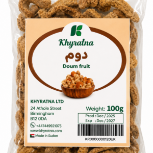 Sudanese Doum Fruits 100gx12
