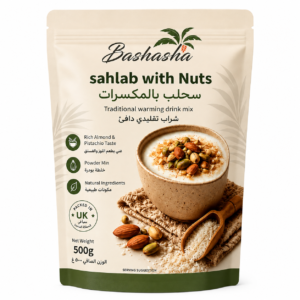 Bashasha Sahlab with Nuts 500gx12