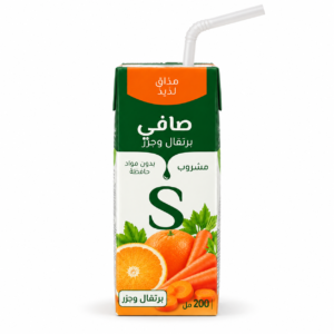 Safi Orange nad Carrot 200ml *24