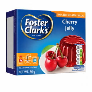 Foster Clark Jelly CherryVegetarian 24*6*80g PKT